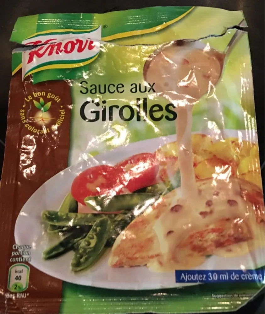 Sauce aux girolles