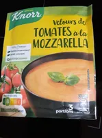 Velours de tomates à la mozzarella