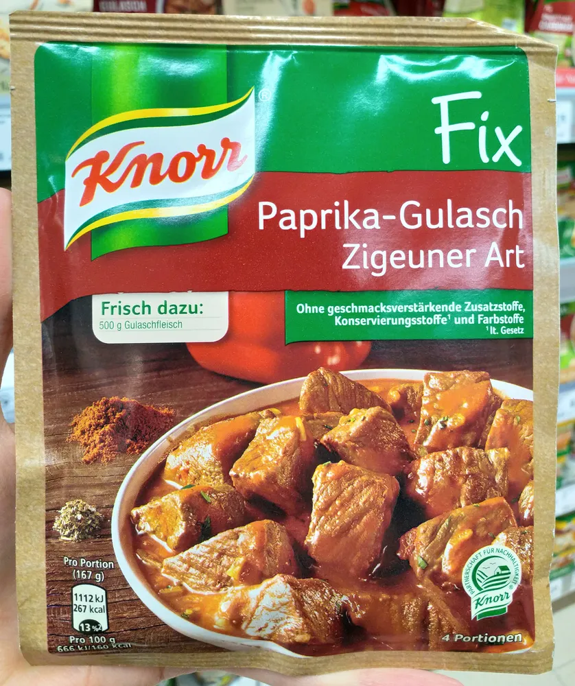 Fix Paprika-Gulasch