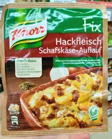 Hackfleisch Schafskäse