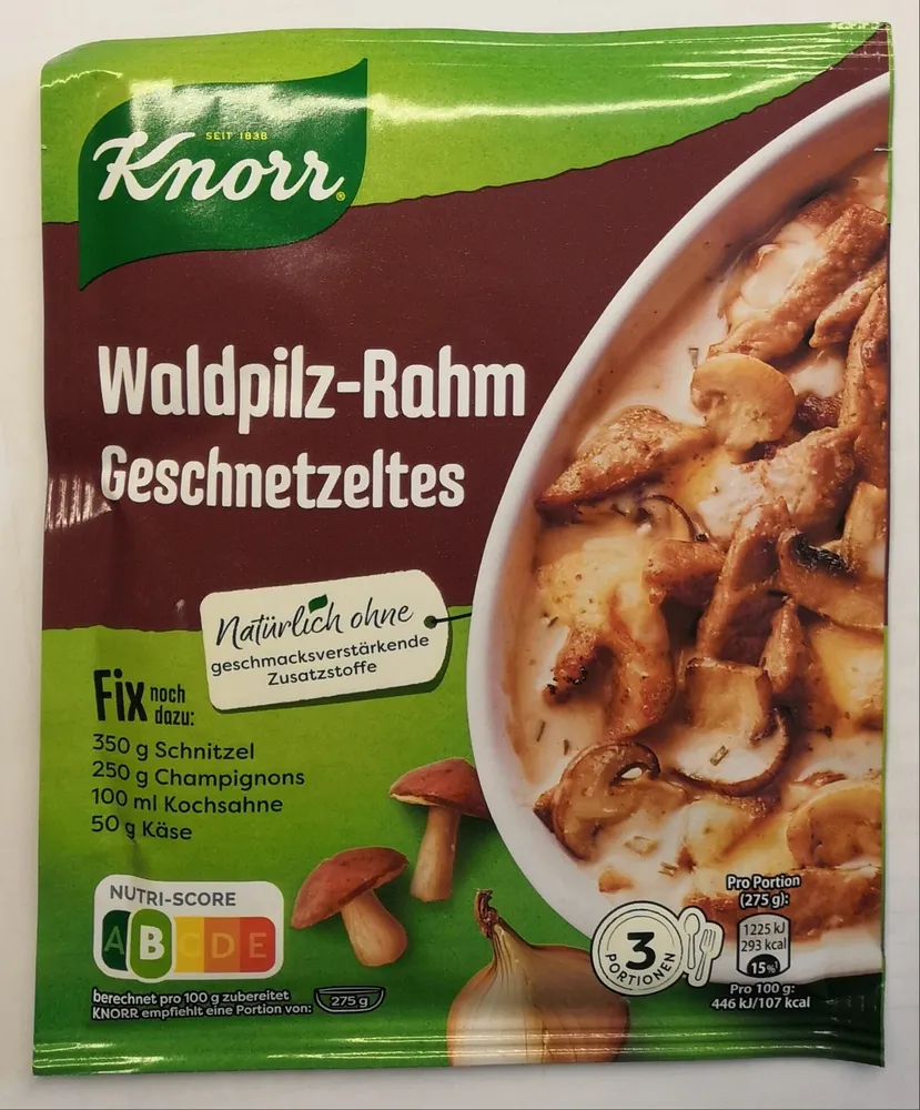 Fix für Waldpilz-Rahm Geschnetzeltes
