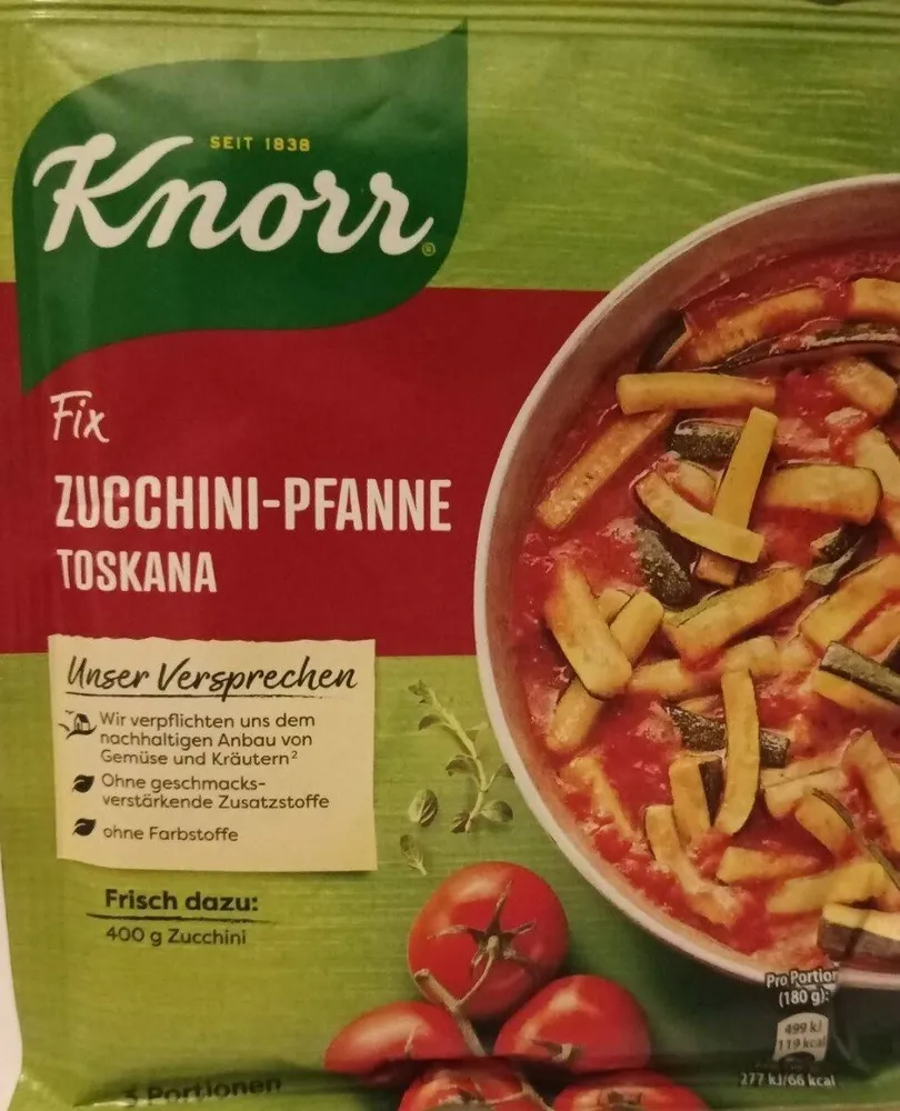 Zucchini-Pfanne Toskana