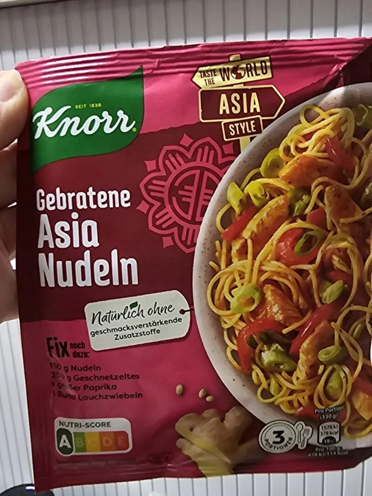 Gebratene Asia Nudeln