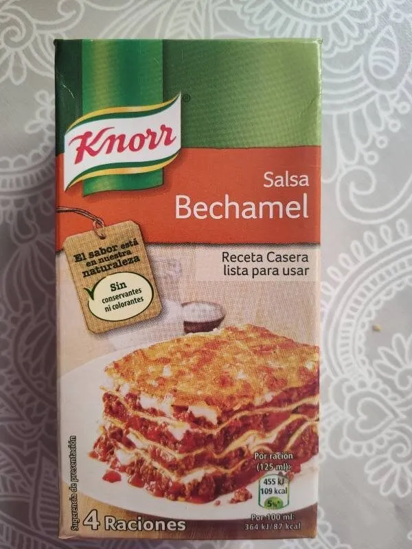 Salsa bechamel