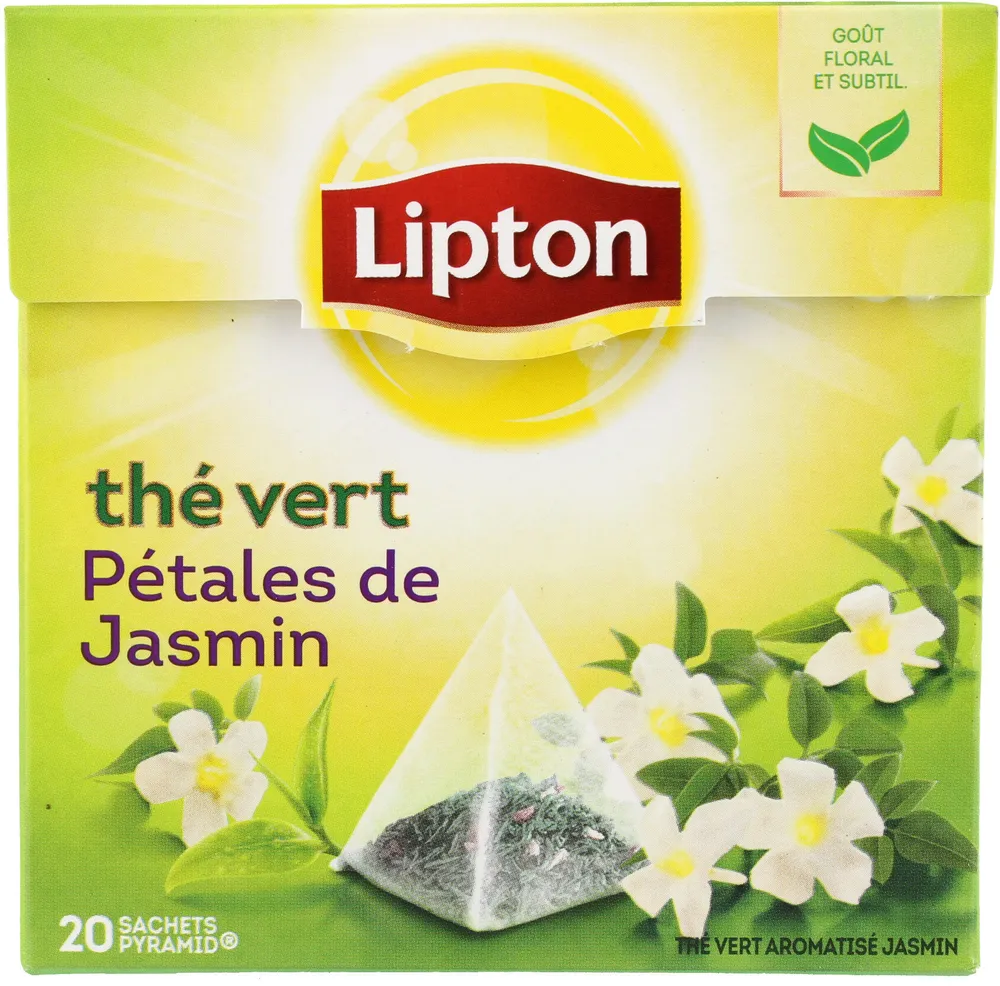 Lipton Thé Vert Jasmin 20 Sachets