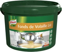 Knorr Fonds de volaille déshydraté seau 3kg jusqu'à 120L