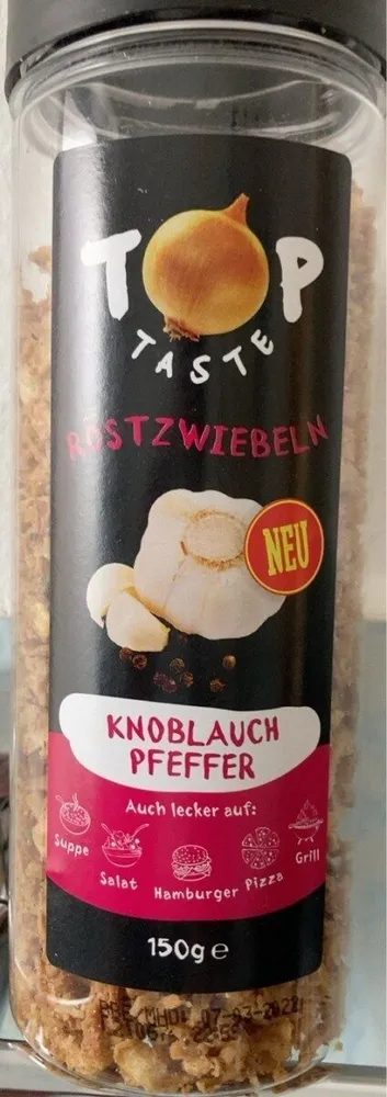 Röstzwiebeln - Knoblauch-Pfeffer
