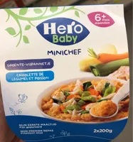 Cassolette de legumes et poisson