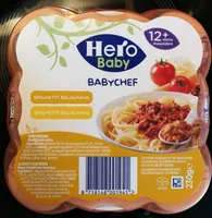 Hero Baby Babychef Spaghettini Bolognese