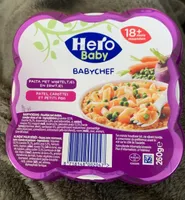 Babychef pates carottes et petits pois