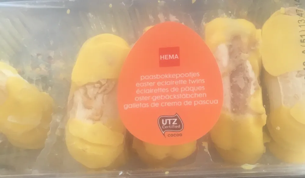 Eclairettes de paques