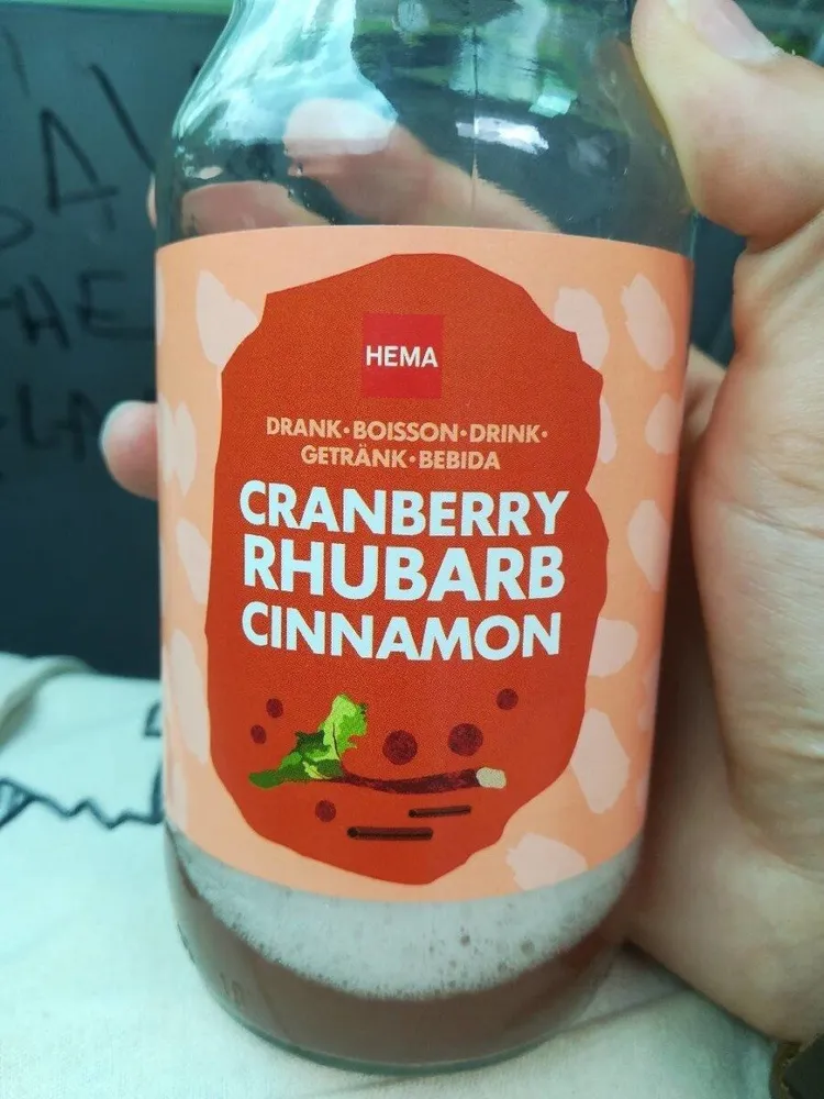 Cranberry rhubarb cinnamon