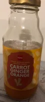 Jus carote orange ginger