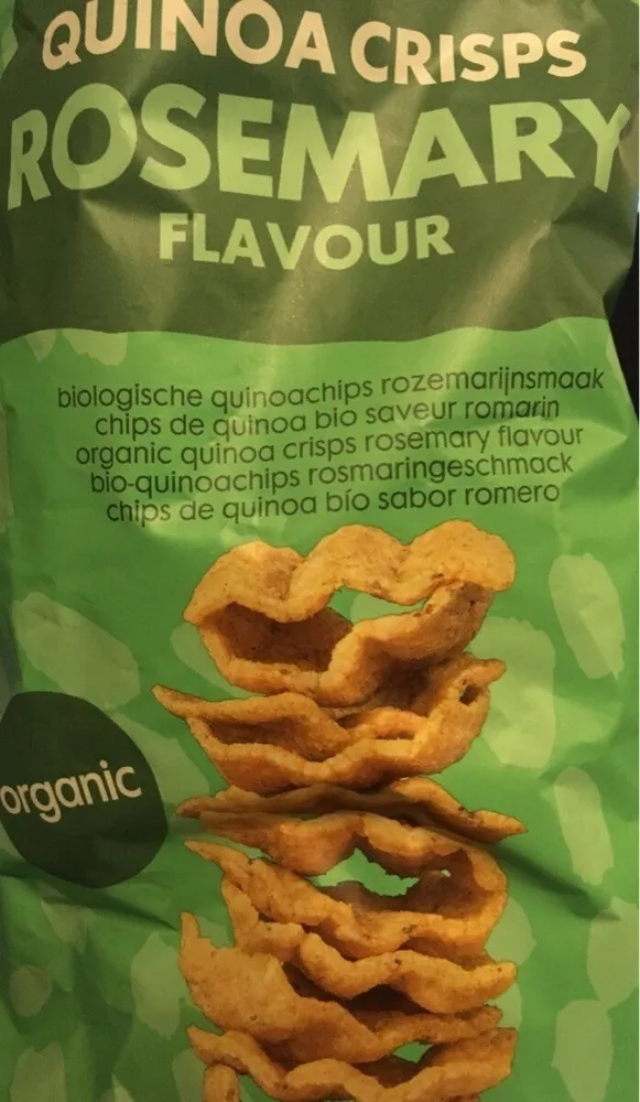 Quinoa crisps rosemary