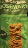 Quinoa crisps rosemary