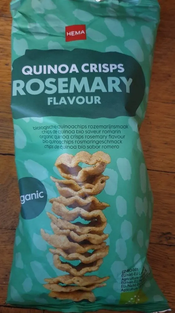 Quinoa crisps