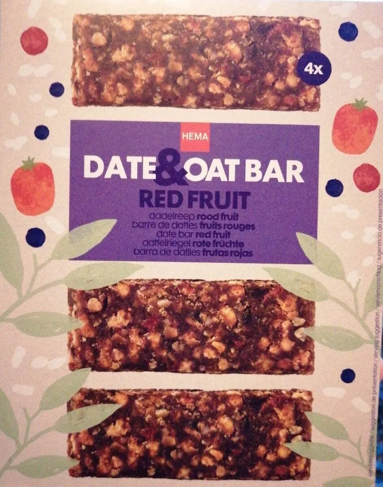 Date & oat bar