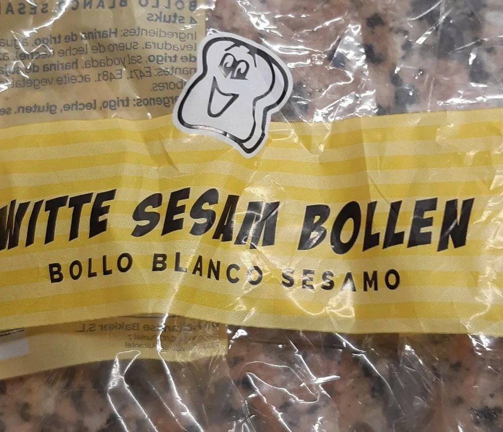 Witten Sesam Bollen