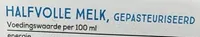 Halfvolle melk
