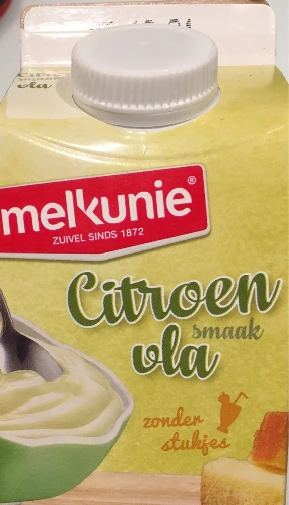 Melkunie Citroensmaak vla