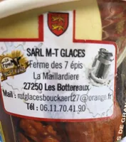 Glace fruits rouge