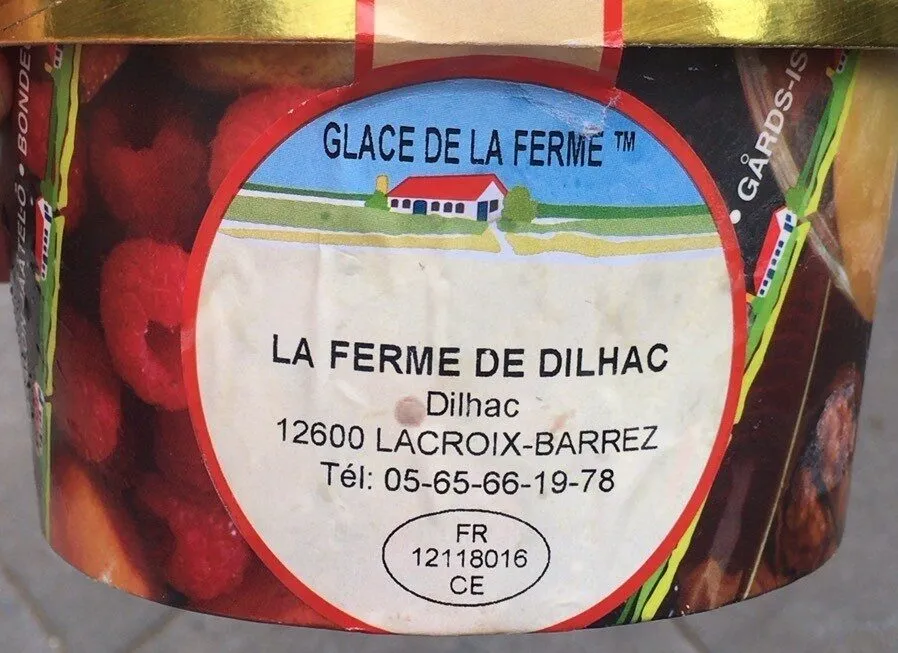 Sorbet a la framboise biologique