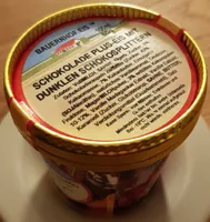 Schokolade Plus-weiß mit dunklen Schokosplittern
