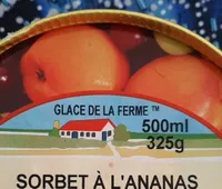 Sorbet à l'ananas