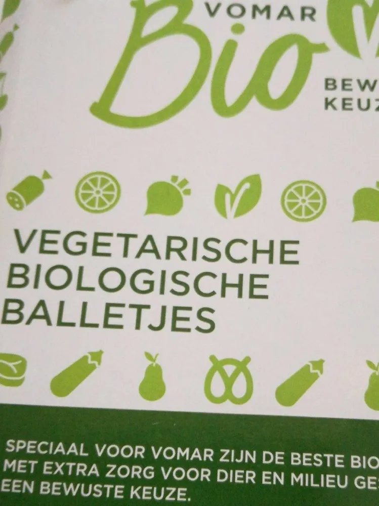 Vegetarische Biologische Balletjes