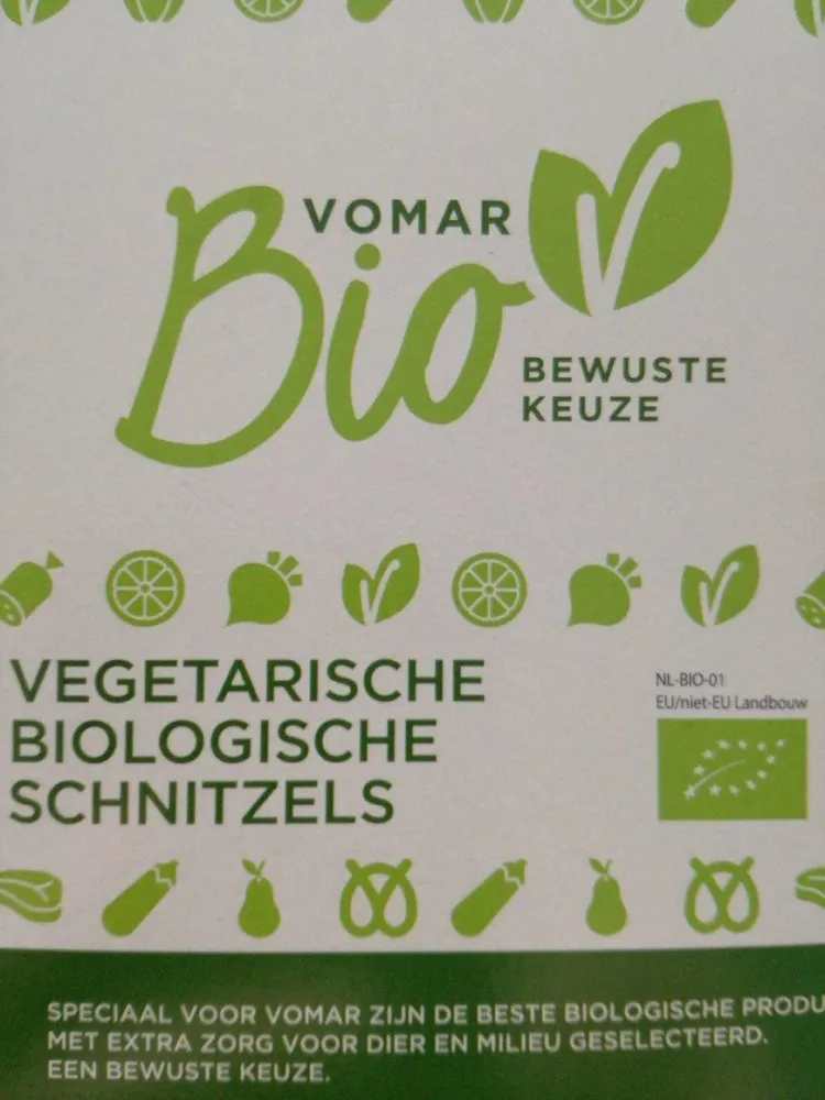 Vegetarische Biologische Schnitzels