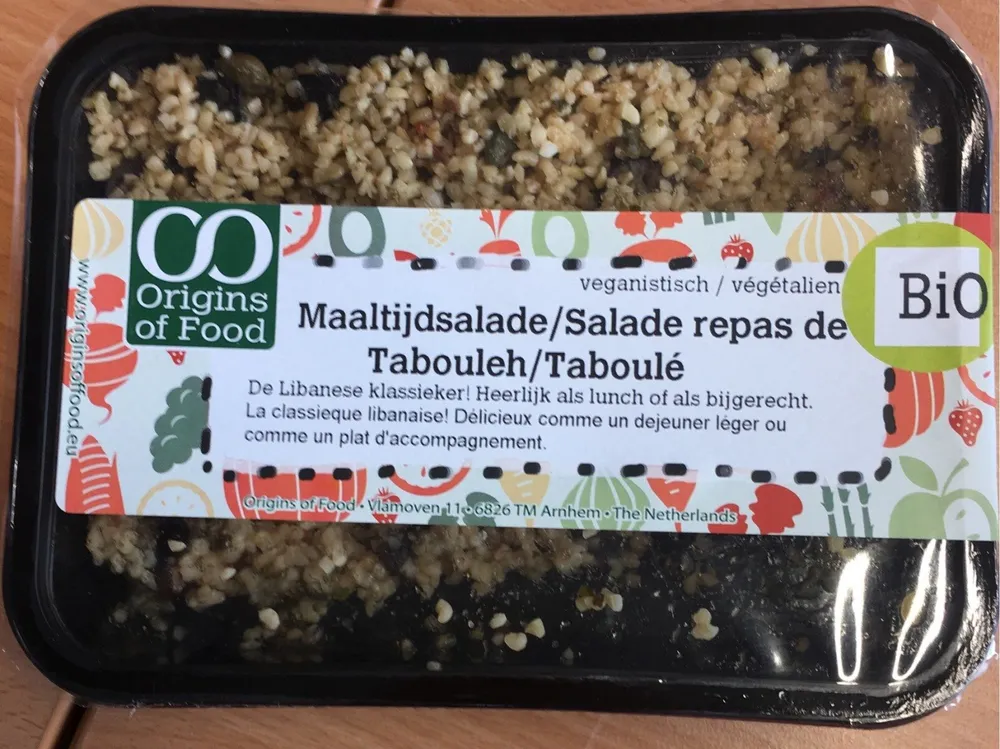 Salade repas de Taboulé