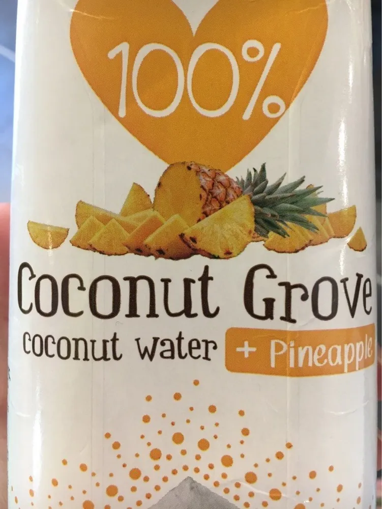 Coconut water + pineapple