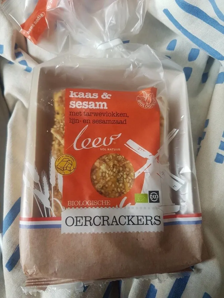 Crackers fromage et sesame bio
