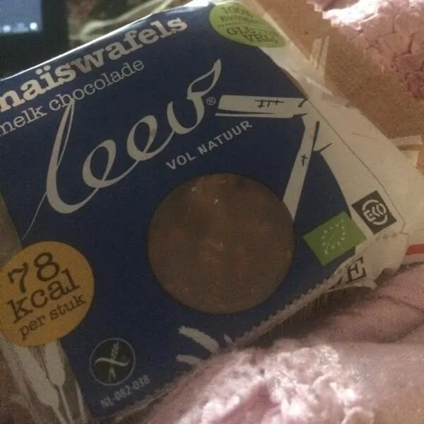 Maïswafels melk chocolade