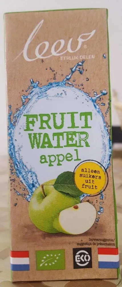 Fruit water appel
