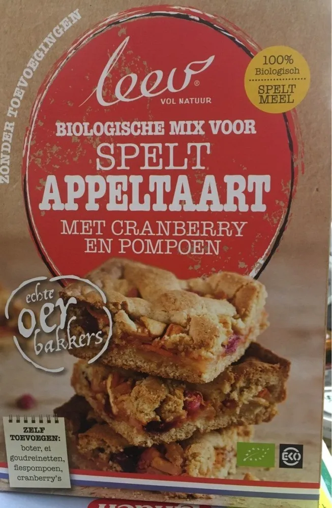 Mix voor spelt appeltaart