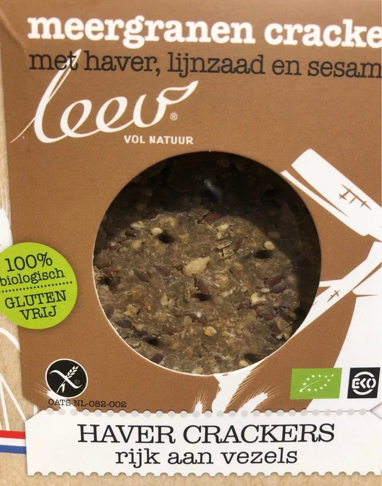 Haver & Meergranen Cracker Glutenvrij Bio