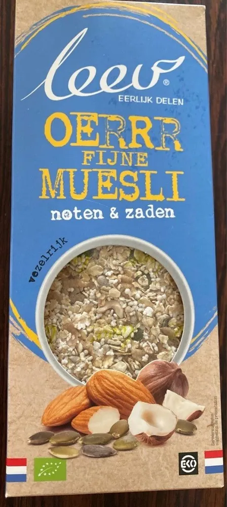Oerrr fijne muesli