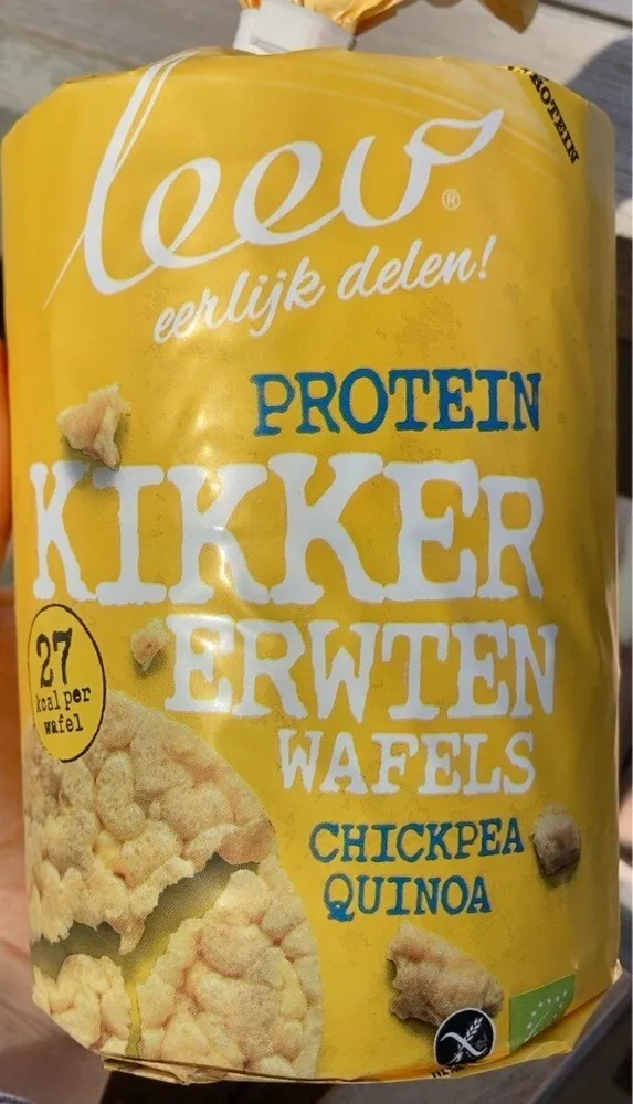 Protein kikker erwten wafels