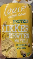 Protein kikker erwten wafels