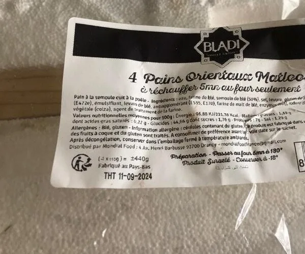 4 pains orientaux matloo3
