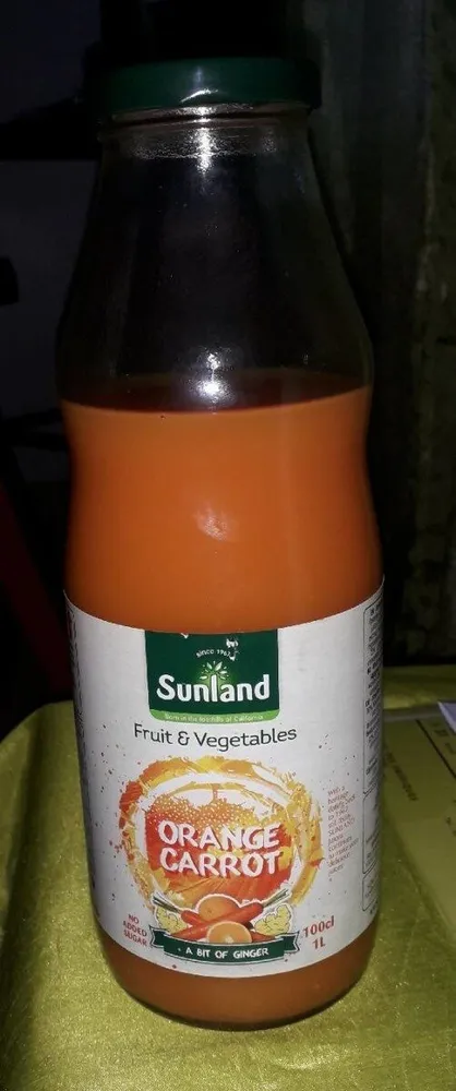 Jus orange carotte