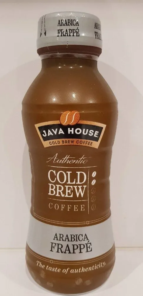 JavaHouse ColdBrewCoffee Arabica frappé