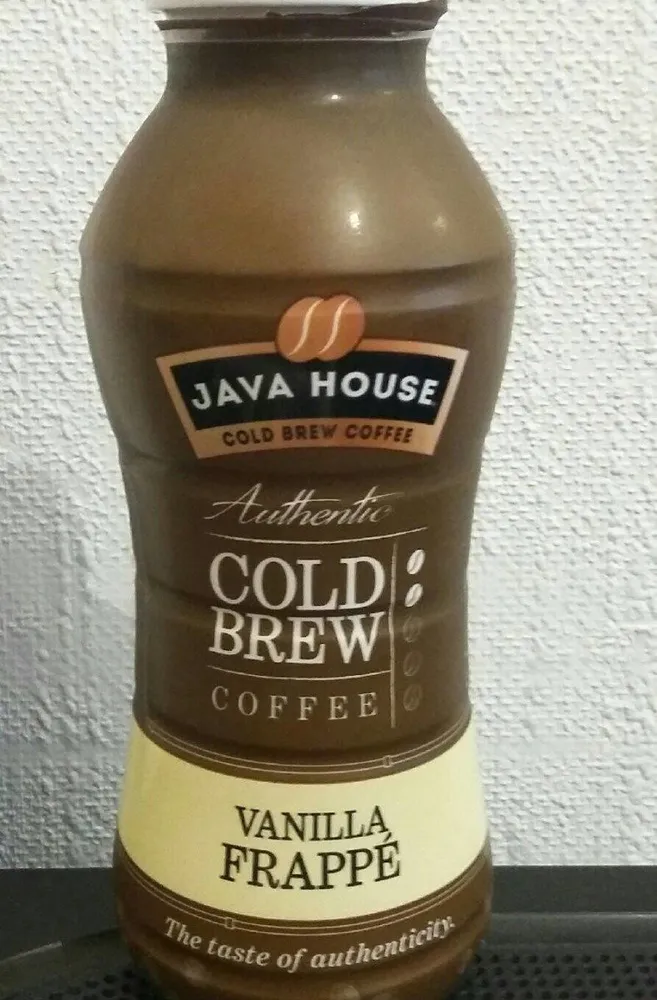 Café froid à la vanille