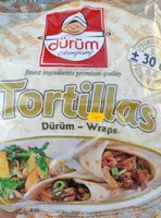 Tortillas durum-wraps