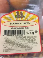 Mélange d'arachides épicées
