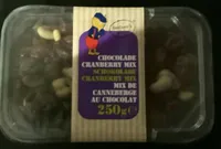 Mix de canneberge au chocolat