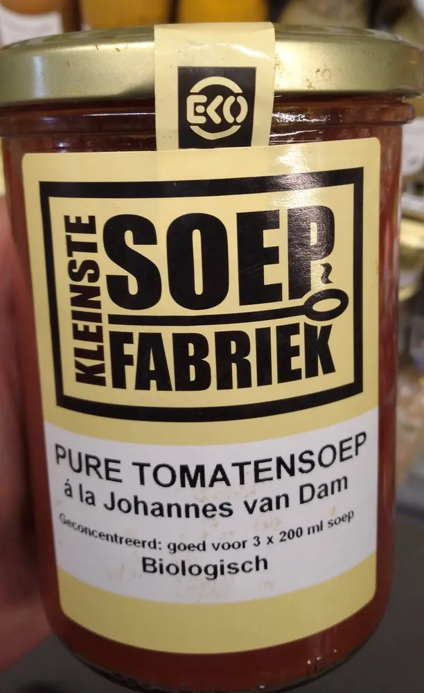 Pure Tomatensoep à la Johannes van Dam