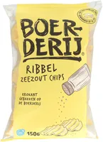 Ribbel zeezout chips