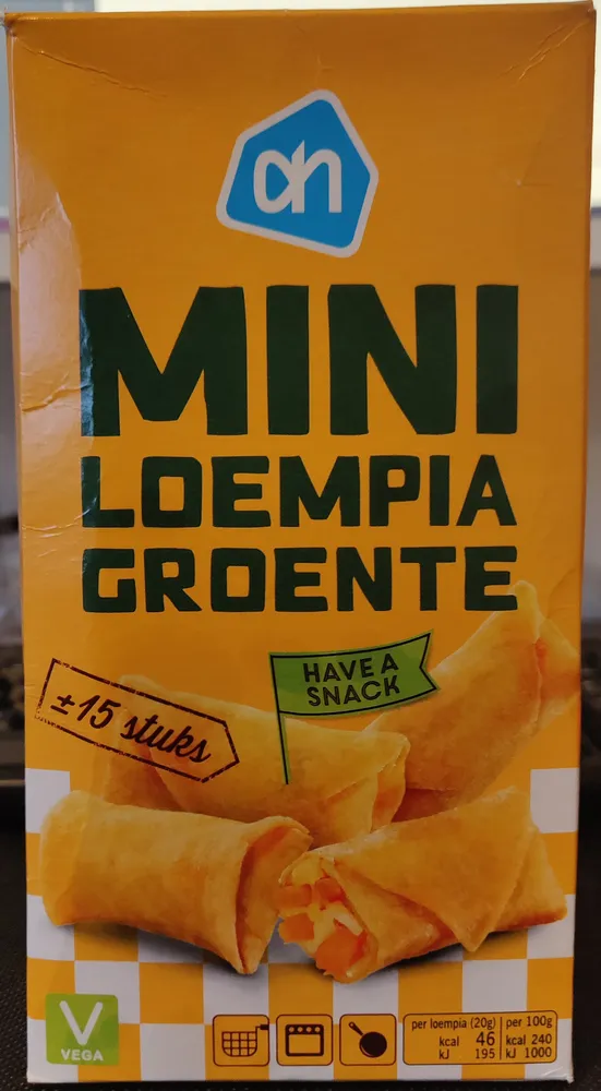 Mini loempia groente